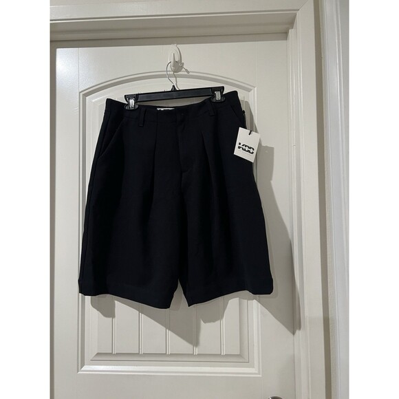 KBN By Kahlana Mid-rise Women’s “The Bermuda Shorts” Black Size M - Picture 4 of 8